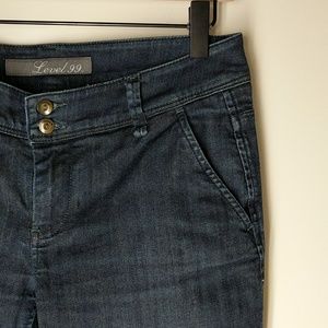 Level 99 trouser cut jeans